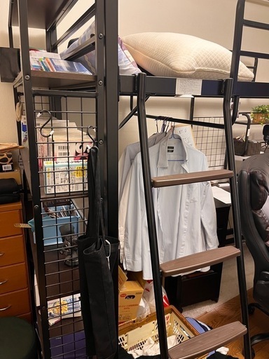 【取りに来ていただける方】ロフトベッド ロフトベット【⠀取りに来てくれる方のみ】