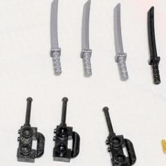 レゴ　LEGO 武器　無線　シャベル　剣　パーツの画像