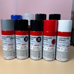 ラッカー スプレーセット ミッチャクロンの画像