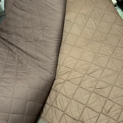 ダブル　敷布団　シーツとセットの画像