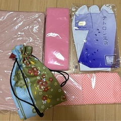 選べる浴衣3枚　同時購入で小物付きの画像