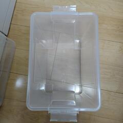 【無料・タダですよ～】ダイソー 蓋付き収納ケースの画像