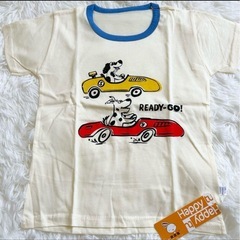❤️新品❤️【上下セット】子ども キッズ パジャマ 120cm レーシングカー 小さめの画像