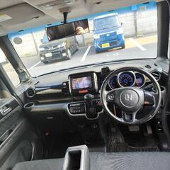 ホンダ　N-BOX カスタム　25年式 車検令和8年8月 両側電動スライドドア　フルセグ　禁煙車　の画像