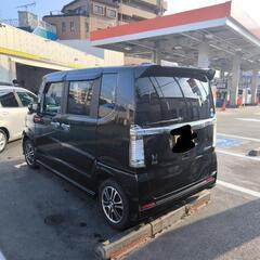 ホンダ　N-BOX カスタム　25年式 車検令和8年8月 両側電動スライドドア　フルセグ　禁煙車　の画像