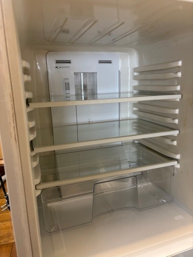 無印良品の冷凍冷蔵庫 (おじいちゃん) 水戸のキッチン家電