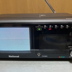 昭和レトロ、ナショナルカラーテレビの画像