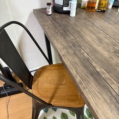 ダイニングテーブルセット（テーブル＋椅子2脚）の画像