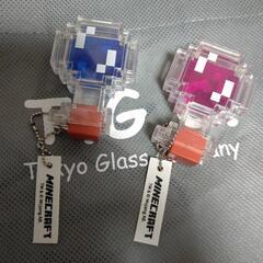 マイクラ 2色セット キーホルダー  の画像
