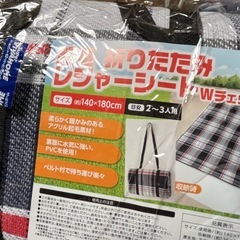 新品未使用 レジャーシートの画像