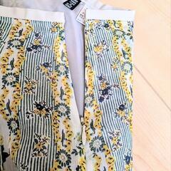 夏色　ひざ丈スカート　W61の画像