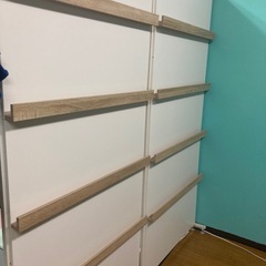 格安おしゃれ カフェ風 突っ張り棚 パーテーション　取引中 の画像