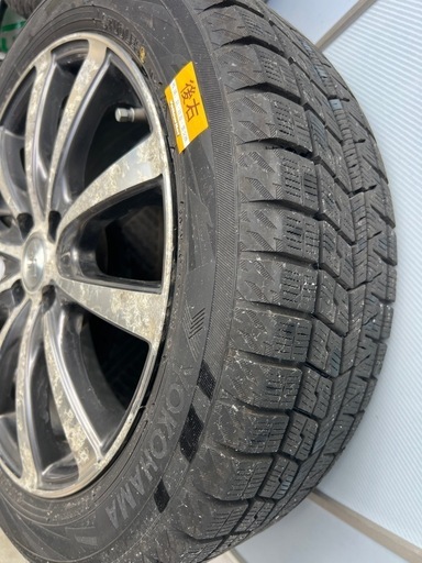 185/55R16 83Q ヨコハマタイヤ　ice guard ig70 タイヤとホイールセット　4本セット