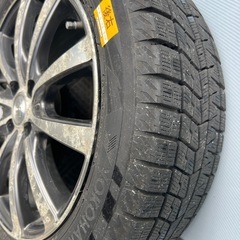 185/55R16 83Q ヨコハマタイヤ　ice guard ig70 タイヤとホイールセット　4本セットの画像