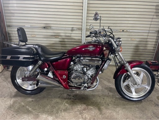 ホンダ Vツインマグナ250 実働　動画有り　カスタム車　バッテリー新品