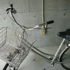 48. 【中古・美品】Panasonic 自転車 27インチ SCORCH 自転車さんで整備済みを購入 貴重な内装3段変速 光センサー付きライト装着の画像