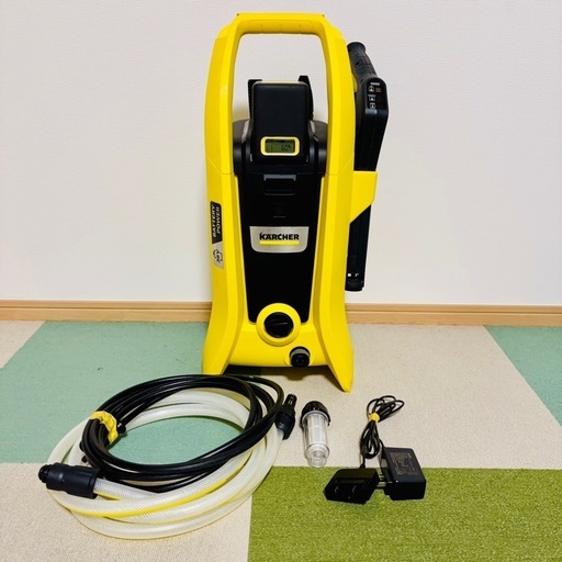 【洗車・墓掃除に】ケルヒャー コードレス 高圧洗浄機 K2 バッテリーセット