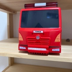 おしごと変形消防署　消防車　おもちゃの画像