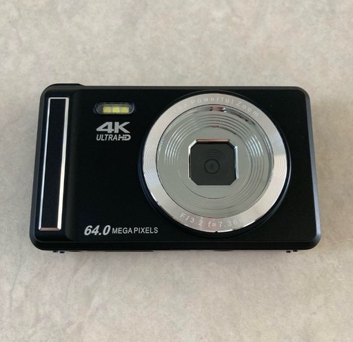 デジカメ 4K 6400万画素 30FPS デジタルカメラ AFオート