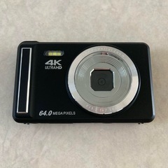 デジカメ 4K 6400万画素 30FPS デジタルカメラ AFオートフォーカスの画像