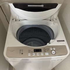 シャープ　6kg洗濯機の画像