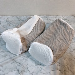 【未使用品】2足分 靴用洗濯ネット 洗濯機 ドラム式 乾燥機対応 ランドリーネット 上履き 2個の画像