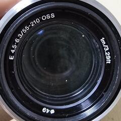 【引き取り限定】早い者勝ち！SONY E 55-210mm 望遠レンズ 撮影可の画像