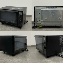 SNT767 Panasonic オーブンレンジ NE-MS266-K 2020年製 パナソニック 調理家電 タテ開き エレックの画像