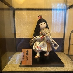 可愛い　ケース入りお人形の画像