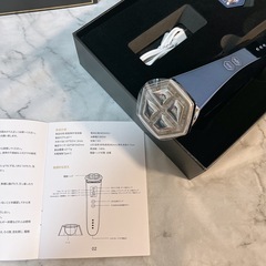 【未使用品】美顔器 EMS RF イオン導入 美容機器 LED光 音波振動 フェイスケアの画像