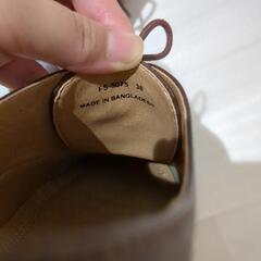 レディース　本革　革靴　Foot Style　38　24センチ相当の画像