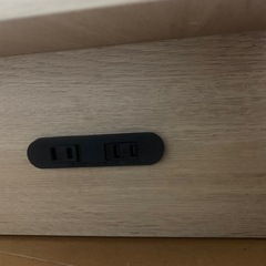 RASIK ステージベッド コンセント付き 『TUULIE トゥーリエ』ナチュラルの画像