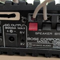 BOSE MODEL 1705, MM101×2個、ケーブル類のセットの画像