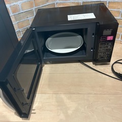 🎀アイリスオーヤマ🎀🌟オーブンレンジ🌟16L ターンテーブル ブラック🌈💖超美品💖 の画像