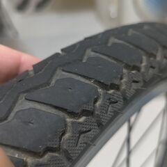 自転車用　20インチホイール　タイヤ付きの画像