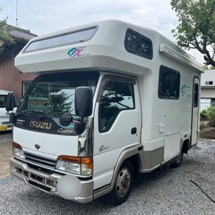 エルフ キャンピングカー OX 2001年式4WD  ディ…