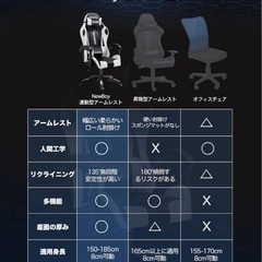 ✨ ゲーミングチェア ✨gaming chair オフィスチェアの画像