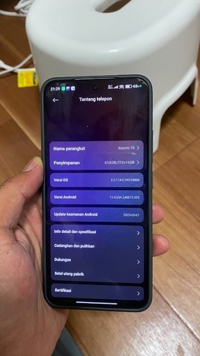 シアオミ　15. 512 Gb