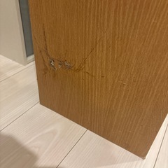 3段ボックスベージュ傷ありの画像