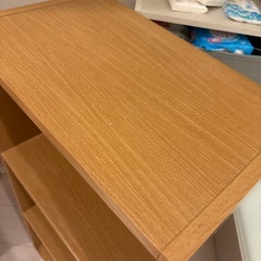 3段ボックスベージュ傷ありの画像