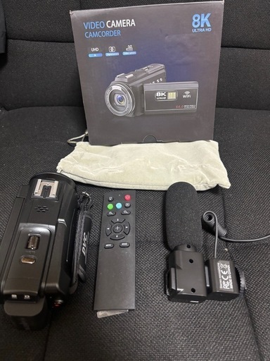 8K ビデオカメラ Amazon | ビデオカメラ 8K HDMI出力WIFI機能6400万画素18倍
