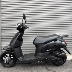 4160.超高年式　現行型レッツ　年　燃費、始動性抜群　ライトLED 千葉県柏市　即日配送、自走引き取りも可能の画像