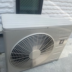 SHARP SHARP  AY-H22E6 エアコン　室内機　室外機　訳あり　ジャンクの画像