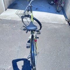 自転車　シティサイクル　27インチ FLUTE 中古　現状渡しの画像