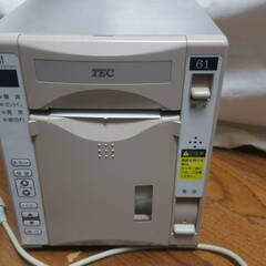 東芝テック リモートプリンター　KCP-100WT-03 & 操作パネル　KBDKCP-100 通電確認のみ (No.1)の画像