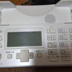 Pioneer パイオニア コードレス電話機 子機付き TF-FV3020-W 通電確認のみ(子機は不動）の画像