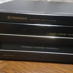 PIONEER パイオニア CDプレーヤー PD-X707 本体のみ(リモコン無し) CD再生不可　ジャンクにての画像