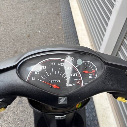 2660.始動性良好♪　62ディオ　バッテリー、シート新品　千葉県柏市　即日配送、自走引き取りも可能 4193.低走行 最終型ディオ後期 限定カラー バッテリー、シート新品