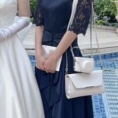 元値5万🕊️二次会結婚式お呼ばれドレスの画像