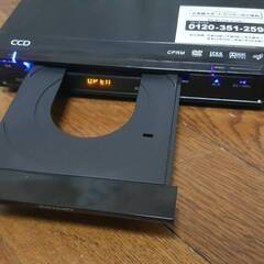 CCD製 DVDプレイヤー DVDデッキ CCD-002 100V 本体のみ(リモコン無し) DVD再生不可のためジャンクにての画像
